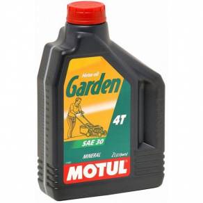Масло для газонокосилки, мотокультиватора Motul Garden 4T SAE 30 (SG), 2л.