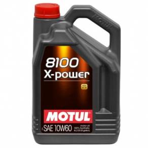 Моторное масло Motul 8100 X-power 10W60 (A3/SN), 4л.