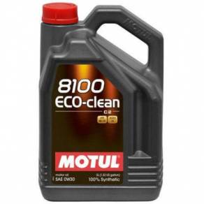 Моторное масло Motul 8100 ECO-clean 0W30 C2/SN, 5л.
