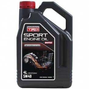 Моторное масло MOTUL TRD SPORT ENGINE OIL 5W-40 DIESEL, 4л.