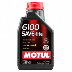 Моторное масло Motul 6100 SAVE-lite 5W30 (SN/GF-5), 1л.