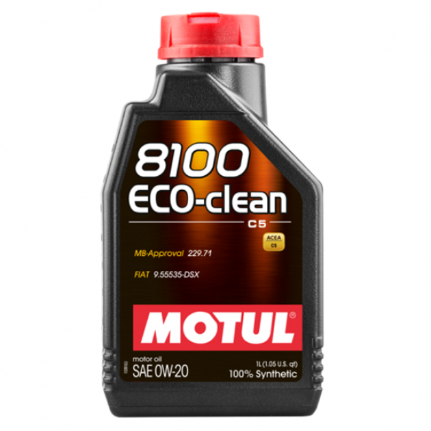 Моторное масло Motul 8100 ECO-clean 0W20 C5/C6/SP/GF-6a