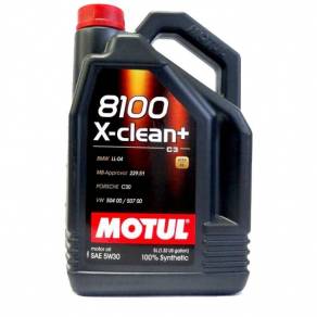 Моторное масло Motul 8100 X-clean+ 5W30 C3, 5л.