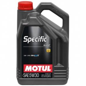 Моторное масло Motul Specific DEXOS2 5W30 C3/SN, 5л.