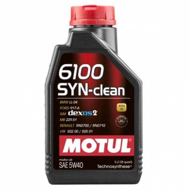 Motul 6100 SYN-clean 5W40 (C3/SN)
